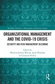 Organizational Management and the COVID-19 Crisis (eBook, ePUB)
