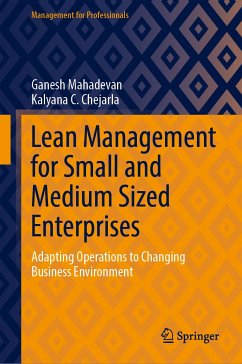 Lean Management for Small and Medium Sized Enterprises (eBook, PDF) - Mahadevan, Ganesh; Chejarla, Kalyana C.