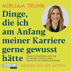 Dinge, die ich am Anfang meiner Karriere gerne gewusst hätte (MP3-Download) - Trunk, Mirijam