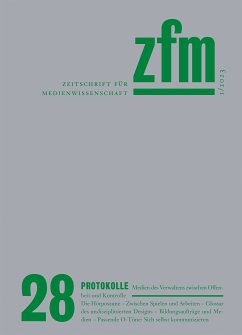Zeitschrift für Medienwissenschaft 28 (eBook, PDF)