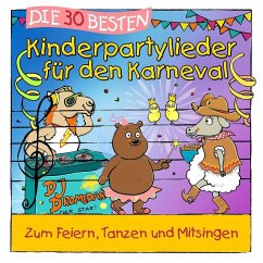 Die 30 besten Kinderpartylieder für den Karneval - Sommerland, Simone;Glück, Karsten;Die Kita-Frösche