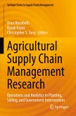 Agricultural Supply Chain Management Research