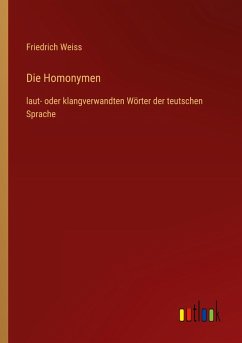 Cover Die Homonymen