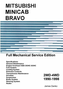 Mitsubishi Minicab-Bravo Full Mechanical Service Manual - Danko, James