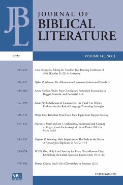 Journal of Biblical Literature 141.3 (2022)