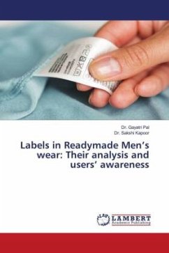 Labels in Readymade Men¿s wear: Their analysis and users¿ awareness