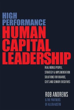 High Performance Human Capital Leadership - Andrews, Rob