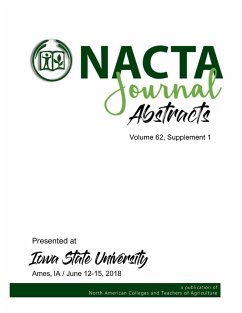 NACTA Journal Abstracts - Volume 62 - Journal, Nacta