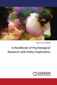 A Handbook of Psychological Research with Policy Implication - Rahman, Mohammad