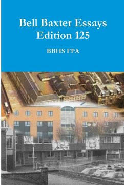 Bell Baxter Essays Edition 125 - Fpa, Bbhs