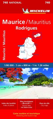 Maurice (Mauritius) - Michelin National Map 740 - Michelin