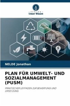 PLAN FÜR UMWELT- UND SOZIALMANAGEMENT (PUSM) - Jonathan, NELDE