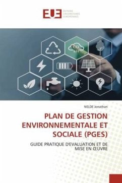 PLAN DE GESTION ENVIRONNEMENTALE ET SOCIALE (PGES) - Jonathan, NELDE