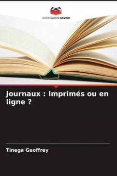 Journaux : Imprimés ou en ligne ? - Geoffrey, Tinega