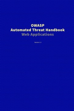 Automated Threat Handbook - Foundation, Owasp