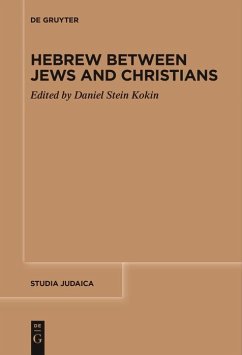 Hebrew between Jews and Christians (eBook, ePUB)