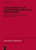 Lexicography of Coronavirus-related Neologisms (eBook, ePUB)