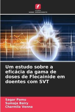 Um estudo sobre a eficácia da gama de doses de Flecainide em doentes com SVT - Pamu, Sagar;Bairy, Sumaja;Venna, Charmila