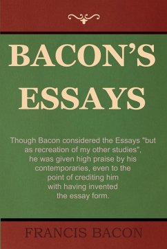 Bacon's Essays - Bacon, Francis