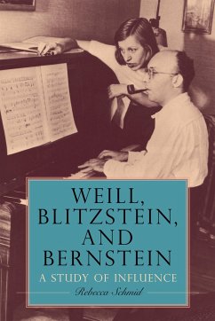 Weill, Blitzstein, and Bernstein - Schmid, Professor Rebecca