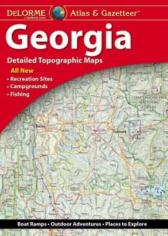 Delorme Atlas & Gazetteer: Georgia - Rand Mcnally