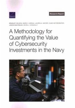 A Methodology for Quantifying the Value of Cybersecurity Investments in the Navy - Wilson, Bradley; Arena, Mark V; Mayer, Lauren A; Heitzenrater, Chad; Mastbaum, Jason; Connolly, Kevin J