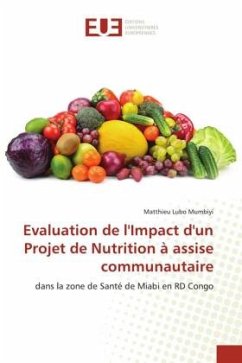 Evaluation de l'Impact d'un Projet de Nutrition à assise communautaire - Lubo Mumbiyi, Matthieu