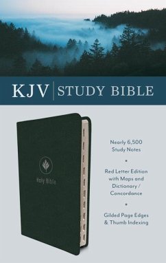 The KJV Study Bible (Indexed) [Evergreen Fog] - Compiled By Barbour Staff