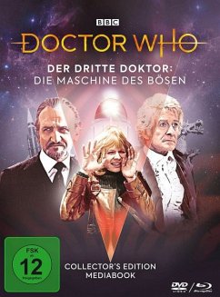 Doctor Who: Der dritte Doktor - Die Maschine des Bösen Limited Mediabook - Pertwee,Jon/Manning,Katy/Courtney,Nicholas/+