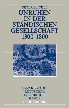 Cover Unruhen in der ständischen Gesellschaft 1300-1800 (eBook, PDF)