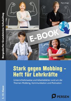 Stark gegen Mobbing - Heft für Lehrkräfte (eBook, PDF) - Krüger, Marco