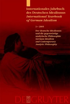 Cover Deutscher Idealismus und die gegenwärtige analytische Philosophie / German Idealism and Contemporary Analytic Philosophy (eBook, PDF)