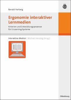 Cover Ergonomie interaktiver Lernmedien (eBook, PDF)