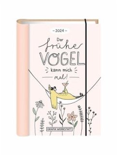 Cover Terminplaner 2024 Der frühe Vogel
