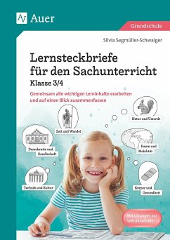 Lernsteckbriefe für den Sachunterricht Klasse 3/4 - Segmüller-Schwaiger, Silvia
