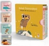 Bebek Üniversitesi 2 - Hikayeli Ilk Kavramlarim Set 4 Kitap Bebek Üniversitesi 2 - Hikayeli Ilk Kavramlarim Set 4 Kitap