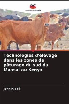 Technologies d'élevage dans les zones de pâturage du sud du Maasai au Kenya - Kidali, John