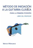 Método de iniciación a la guitarra clásica - Libro del profesor