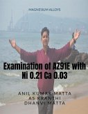 Examination of AZ91E with Ni 0.21 Ca 0.03