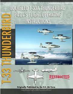 Lockheed T-33 Thunderbird / Shooting Star Pilot's Flight Operating Manual - Air Force, United States