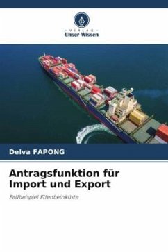 Cover Antragsfunktion für Import und Export