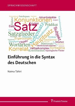 Cover Einführung in die Syntax des Deutschen (eBook, PDF)