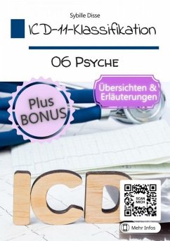 ICD-11-Klassifikation 06: Psychische Störungen, Verhaltensstörungen oder neuronale Entwicklungsstörungen Version 01/2023 (eBook, ePUB) - Disse, Sybille