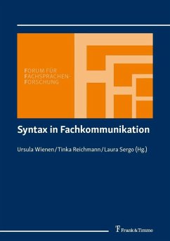 Cover Syntax in Fachkommunikation (eBook, PDF)