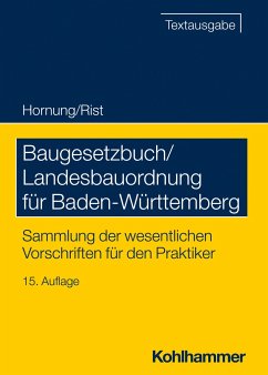 Baugesetzbuch/Landesbauordnung für Baden-Württemberg - Hornung, Volker;Rist, Martin