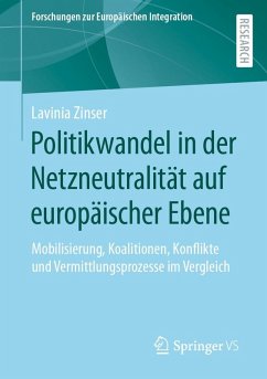 Cover Politikwandel in der Netzneutralität auf europäischer Ebene