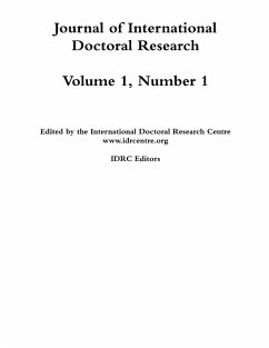 JIDR Vol 1 Number 1 - Editors, Idrc