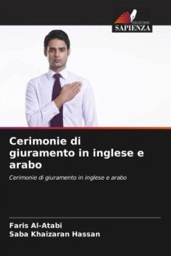 Cerimonie di giuramento in inglese e arabo - Al-Atabi, Faris;Khaizaran Hassan, Saba