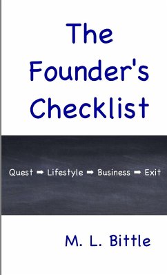 The Founder's Checklist - Bittle, Michael