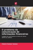 O problema da comunicação de informações financeiras